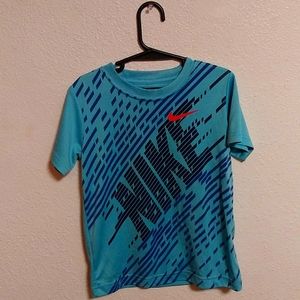 Blue Nike Climate Lite Dri-Fit  T-shirt by The Nike Tee - Boys Size 7